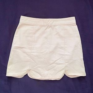 Forever 21 Pink Denim Mini Skirt